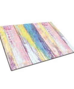 Glassnijplank Kleurrijke Houten