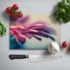 Roze Bladeren | Glassnijplank