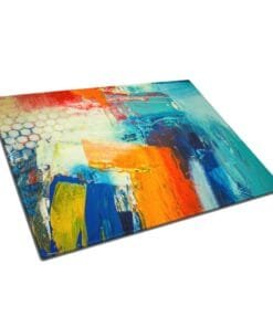 Glassnijplank Abstracte kleuren