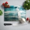 Abstract Groen | Glassnijplank