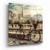 Fiets Glasschilderij
