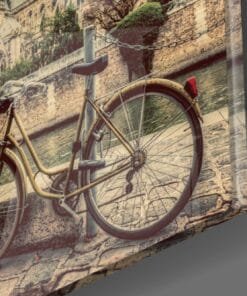 Alternative view of Fiets Glasschilderij