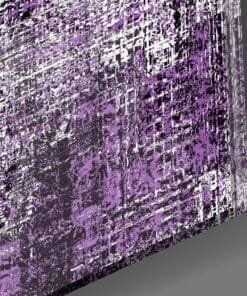 Alternative view of Abstracte Paars Glasschilderij