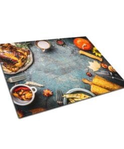Glassnijplank Smakelijk Eten