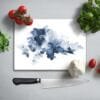 Blauwe Bloem | Glassnijplank