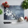 Witte Bloemen | Glassnijplank