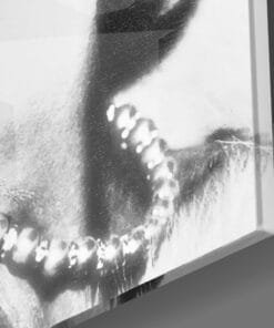Alternative view of Marilyn Monroe Glasschilderij