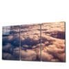 Wolken Mega Glasschilderij