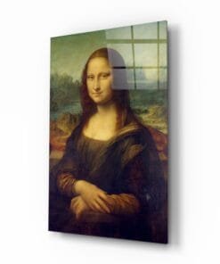 Glasschilderij Mona Lisa