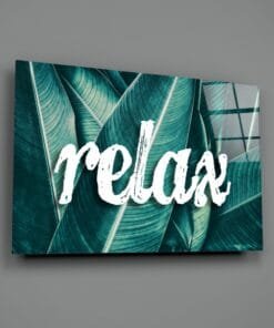 Relax Glasschilderij - Afbeelding 3