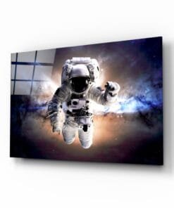 Astronaut | Glasschilderij