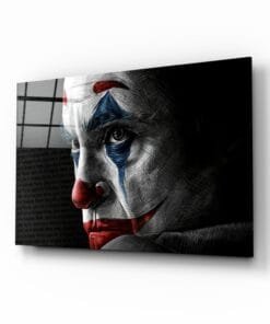 The Joker Glasschilderij