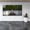 Natuur Brug Glasschilderij