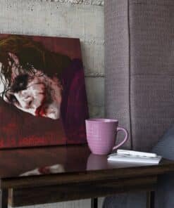 OEFE 1346 why so serious vierkant schilderij b