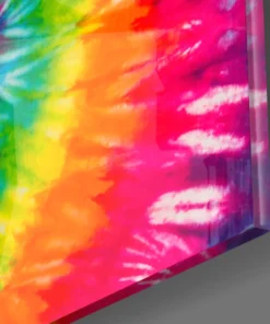 Alternative view of Regenboog Kleuren Glasschilderij