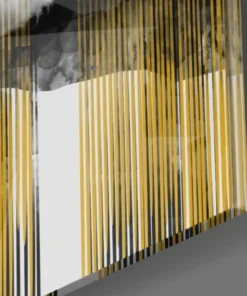 Alternative view of Abstract Goud Glasschilderij