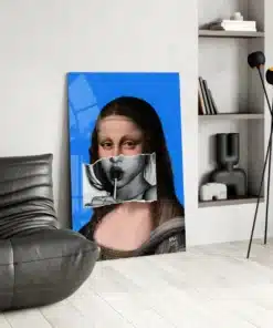 Mona Lisa Glasschilderij