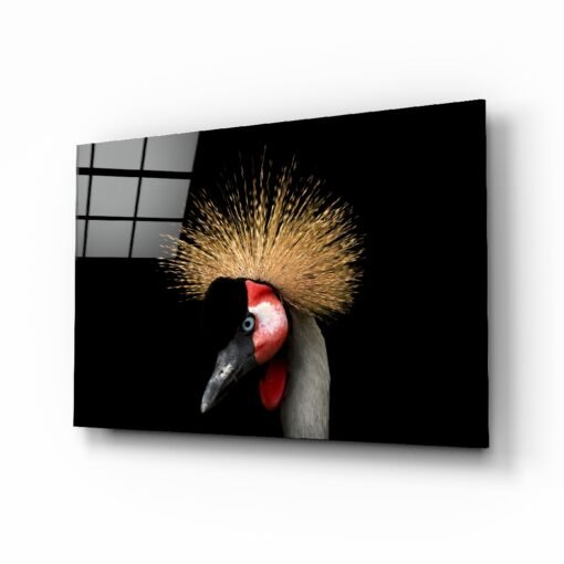 Dieren | Kraanvogel | Glasschilderij