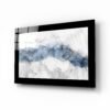 Blauwe Wolk Abstract Glasschilderij
