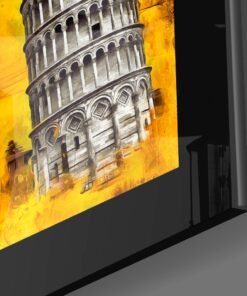 Alternative view of Rome Parijs Londen Glasschilderij