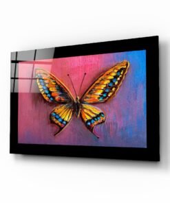 Dieren | Vlinder | Deep Glasschilderij