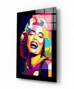 Marilyn Monroe | Deep Glasschilderij