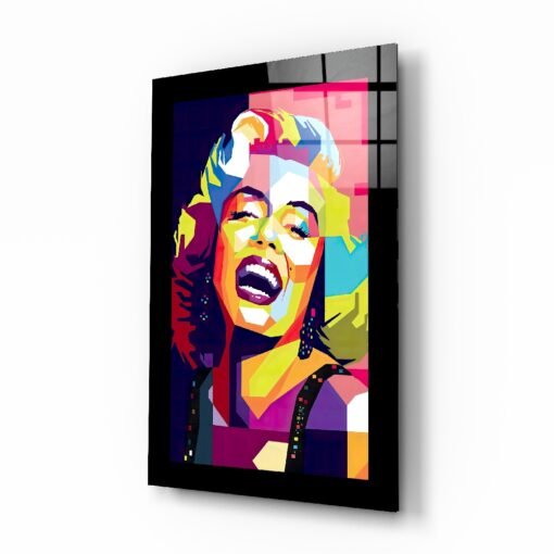 Marilyn Monroe | Deep Glasschilderij
