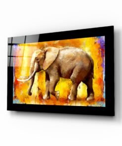Dieren | Olifant | Deep Glasschilderij