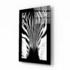Zebra Glasschilderij