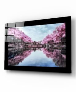 Sakura Bomen |Glasschilderij
