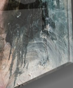 Alternative view of Vrouw Abstract Glasschilderij
