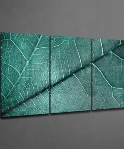 Alternative view of Blad Abstract Glasschilderij