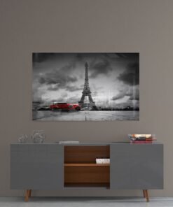eiffeltoren glasschilderij-