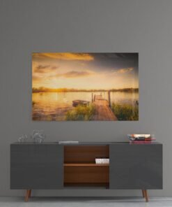 Glasschilderij Zonsopkomst