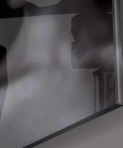 Alternative view of Vrouw Glasschilderij Rode Make-up