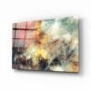 Abstract Glasschilderij Pastelkleuren