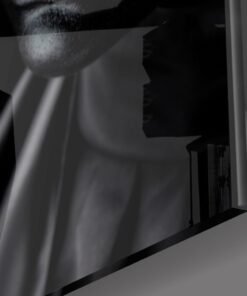 Alternative view of Vrouw Portret Glasschilderij
