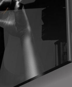 Alternative view of Vrouw portret Glasschilderij