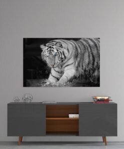Tijger Glasschilderij