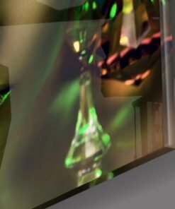 Alternative view of Vrouw Portret Glasschilderij