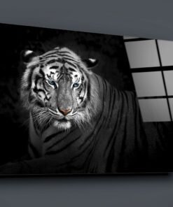 Tijger Dieren Glasschilderij - Afbeelding 3