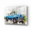 Oldtimer Glasschilderij