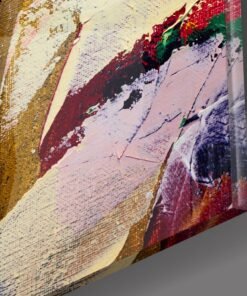 Alternative view of Abstract Kleuren Glasschilderij
