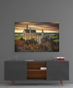 Kasteel Glasschilderij