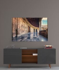 Barok Periode Glasschilderij