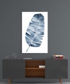 Blad Glasschilderij