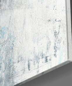 Alternative view of Abstract Blauw Glasschilderij