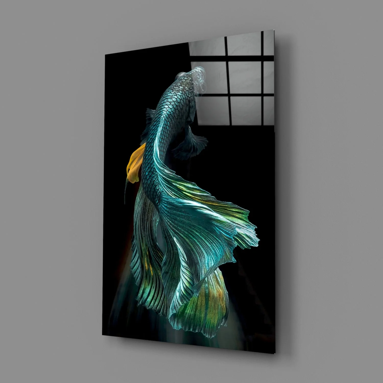 Betta Vis Glasschilderij - Afbeelding 3