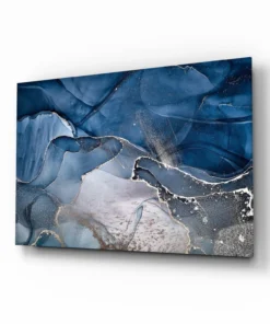 Glasschilderij Abstract Diepte