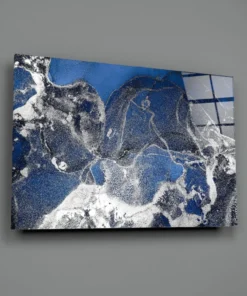 Glasschilderij Abstract Diepte - Afbeelding 3